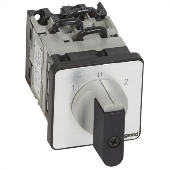 Фотография товара 'Legrand Переключатель на 2 направления PR 12 - 3П - 6 контактов 027432'