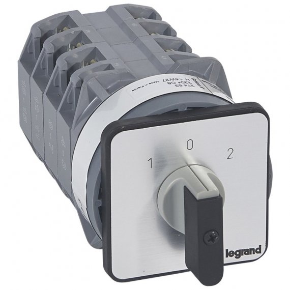 Фотография товара 'Legrand Переключатель на 2 направления PR 40 - 4П - 8 контактов 027453'