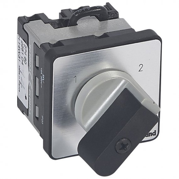 Фотография товара 'Legrand Переключатель на 2 направления PR 12 - 1П - 2 контакта 027460'