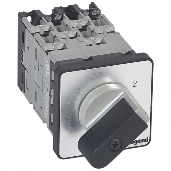 Фотография товара 'Legrand Переключатель на 2 направления PR 12 - 4П - 8 контактов 027463'