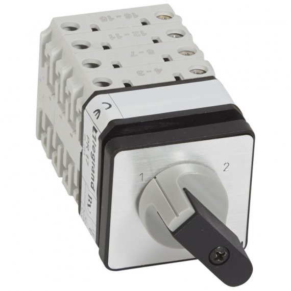 Фотография товара 'Legrand Переключатель на 2 направления PR 17 - 4П - 8 контактов 027468'