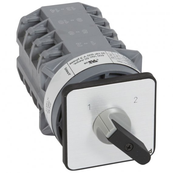 Фотография товара 'Legrand Переключатель на 2 направления PR 40 - 4П - 8 контактов 027483'