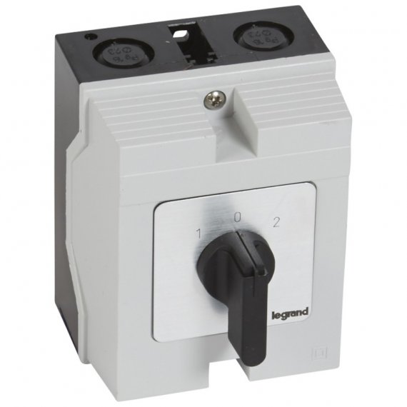 Фотография товара 'Legrand Переключатель PR 12 - 2П - 4 контакта - в коробке 96x120 мм 027726'