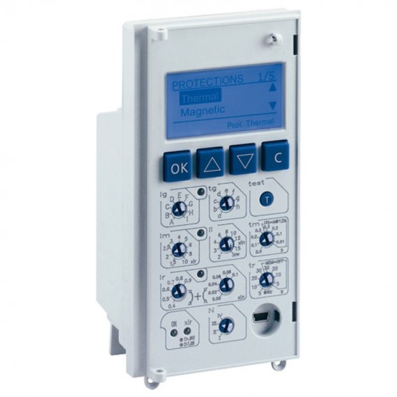 Фотография товара 'Legrand Электронный расцепитель MP4 LSIg - ЖК экран - для автоматических выключателей DMX 028802'