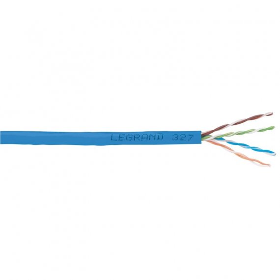 Фотография товара 'Legrand Кабель для локальных сетей - категория 6 - F/UTP - 4 пары - PVC - 500 м 032758'