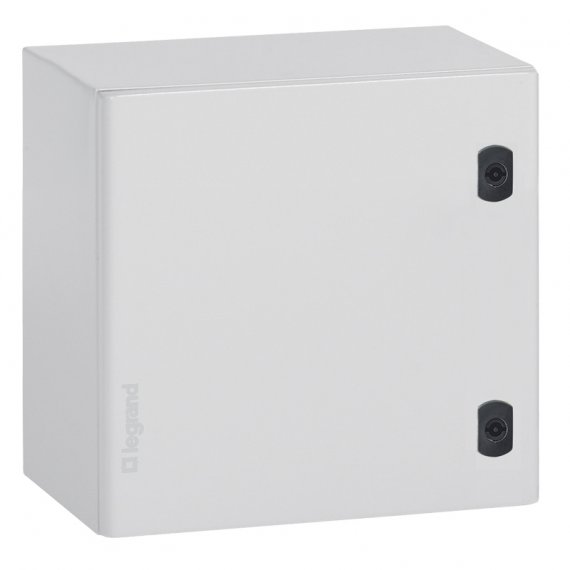 Фотография товара 'Legrand Металлический шкаф Atlantic - IP55 IK10 - RAL 7035 - 800x800x250 - квадратный 035515'