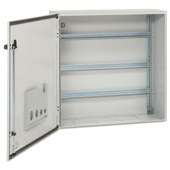 Фотография товара 'Legrand Металлический шкаф Atlantic - IP55 IK10 - RAL 7035 - 800x800x300 - квадратный 035524'