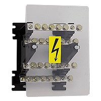 Фотография товара 'Legrand Распределительный блок - 125 A - 1 вводной и 5 отводных зажимов 037430'