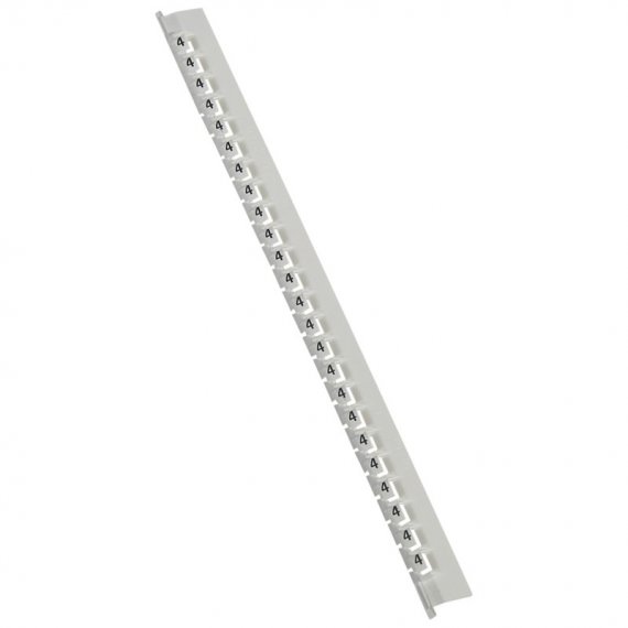 Фотография товара 'Legrand Маркер Memocab - ширина 2,3 мм - цифра 4 037784'