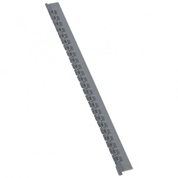 Фотография товара 'Legrand Маркер Memocab - международная кодировка цветов - ширина 2,3 мм - цифра 8 037804'