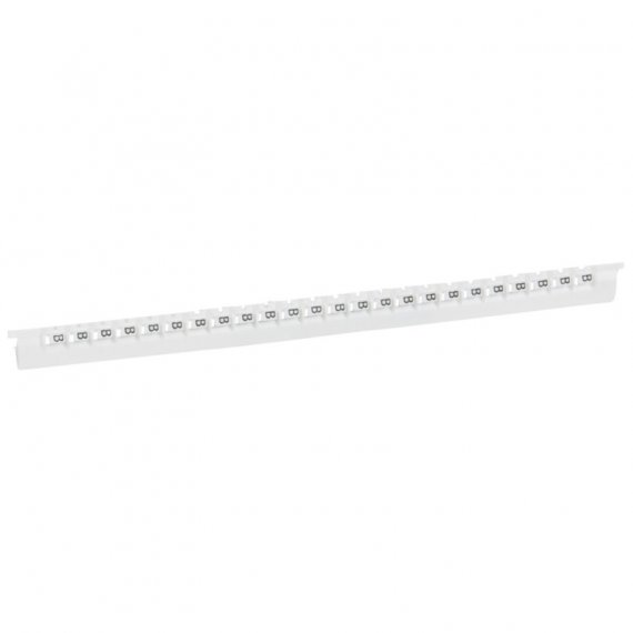 Фотография товара 'Legrand Маркер Memocab - ширина 2,3 мм - заглавная буква B 037827'