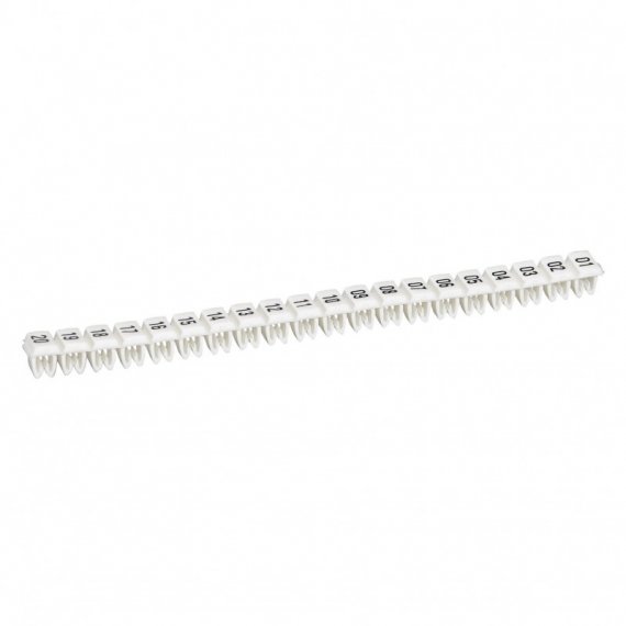 Фотография товара 'Legrand Маркер CAB 3 - для клемм и кабелей 0,5-1,5мм - цифры 81-100 038154'