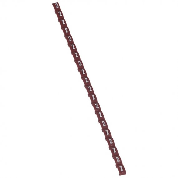 Фотография товара 'Legrand Маркер Duplix - цветовая международная кодировка - цифра 2 038402'