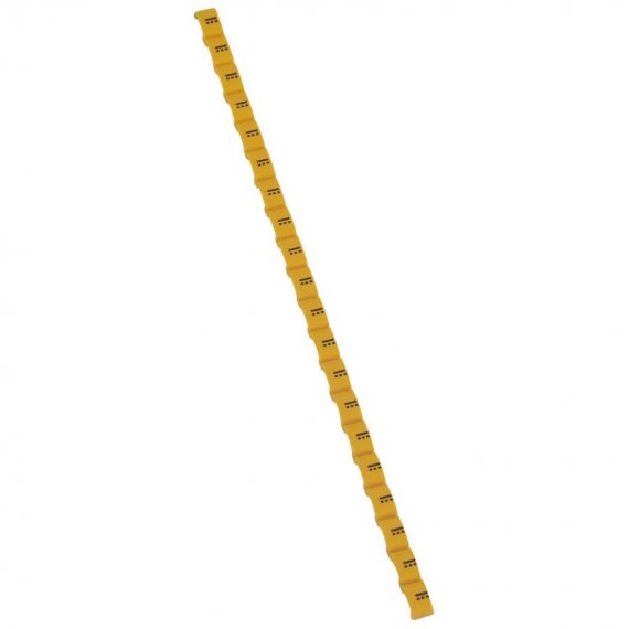 Фотография товара 'Legrand Маркер Duplix - условное обозначение - постоянный ток 038445'