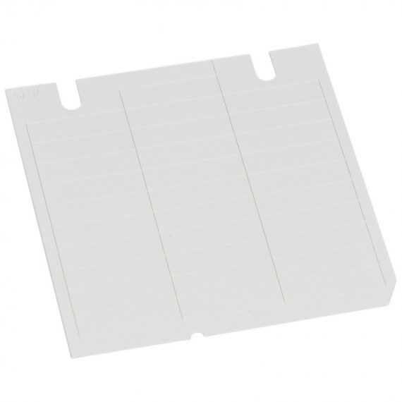 Фотография товара 'Legrand Заготовка этикеток Logicab 2 - для кабеля 37х9,5 мм - используется с держателем 038714'