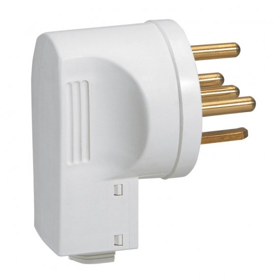 Фотография товара 'Legrand Вилка 3К+Н+З - 32 А - выход кабеля сбоку 055807'