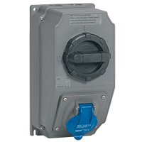 Фотография товара 'Legrand Комбинированный щиток с переключателем Hypra - IP 44 - 2К+З - 32 А 059243'