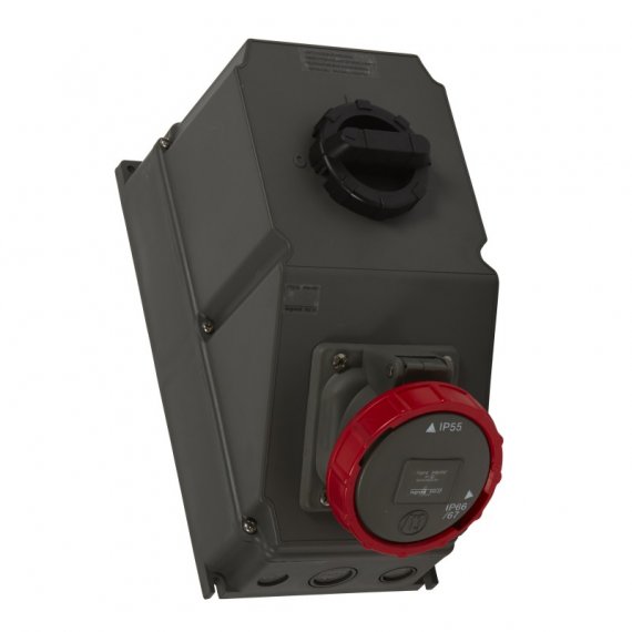 Фотография товара 'Legrand Комбинированный щиток с переключателем Hypra - IP 66/67-55 - 3К+З - 63 А 059266'