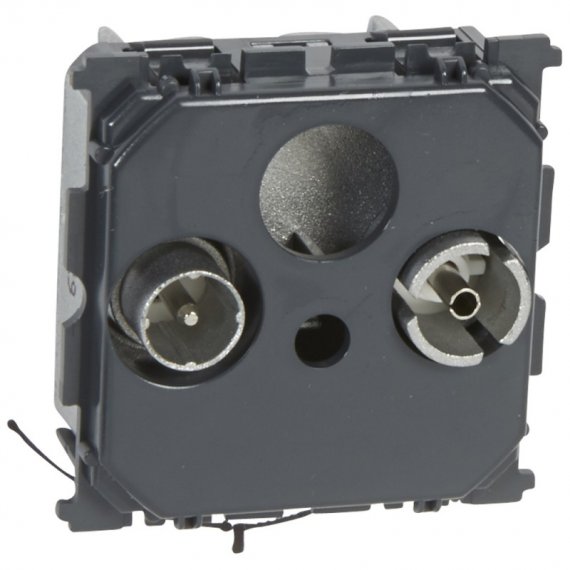 Фотография товара 'Legrand Розетка RJ 45 - Программа Celiane - категория 6 - FTP 067355'