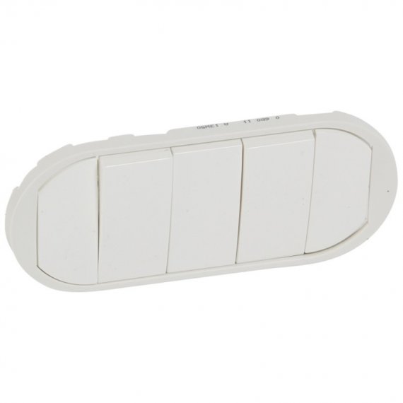 Фотография товара 'Legrand Лицевая панель - Программа Celiane - выключатель 1-полюсный / переключатель 068011'