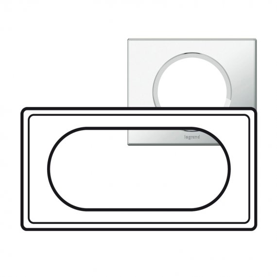 Фотография товара 'Legrand Рамка - Программа Celiane - 4/5 модулей 069125'