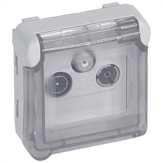 Фотография товара 'Legrand Розетка TV-R-SAT - Программа Plexo 069558'