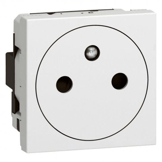 Фотография товара 'Legrand Розетка 2К+З - с автоматическими клеммами - Программа Mosaic 077132'