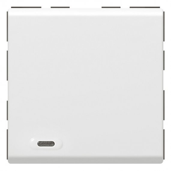 Фотография товара 'Legrand Mosaic SCS Кнопка 1 Цепь 2 модуля 078475'