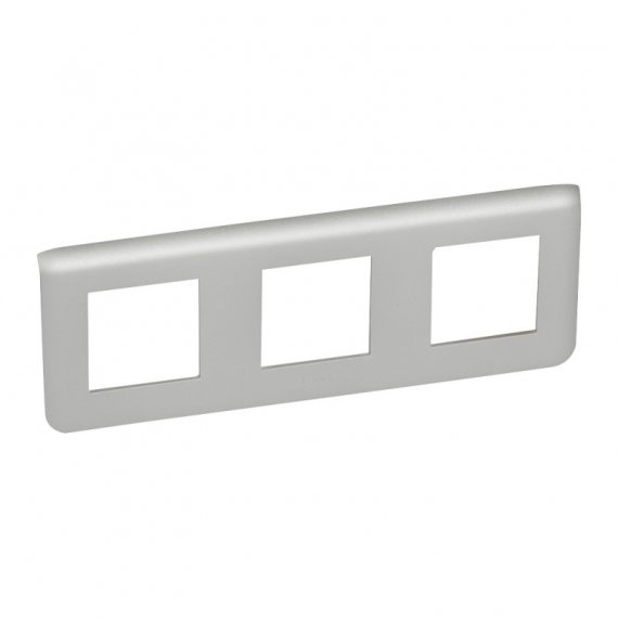 Фотография товара 'Legrand Рамка пластиковая горизонтальная Mosaic 3Х2 модуля 079306'