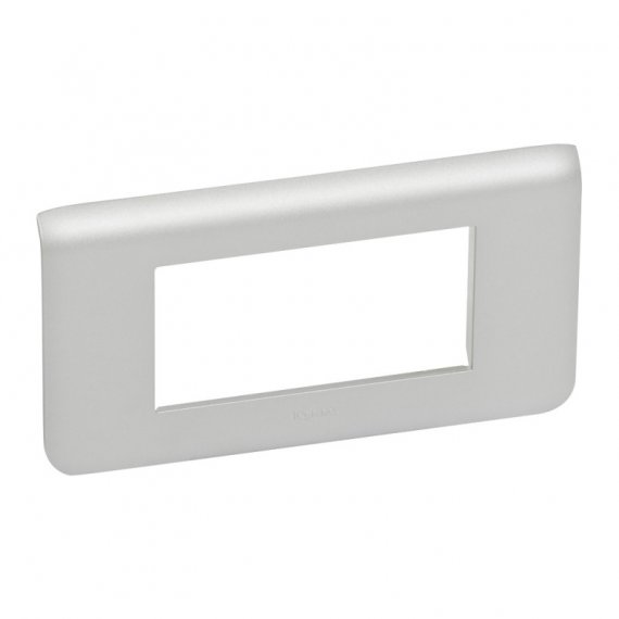 Фотография товара 'Legrand Рамка пластиковая горизонтальная Mosaic 4 модуля 079314'