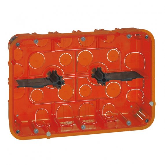 Фотография товара 'Legrand Коробка монтажная - Программа Batibox - большая вместимость - 2 x 3-местная 080126'