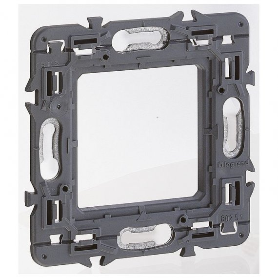 Фотография товара 'Legrand Суппорт, монтаж на винтах - Программа Batibox - разделяемый - 1 -местный - 2 модуля 080251'