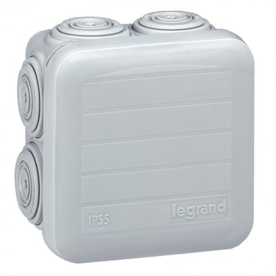 Фотография товара 'Legrand Коробка распределительная Plexo IP55 65х65х40мм 092005'