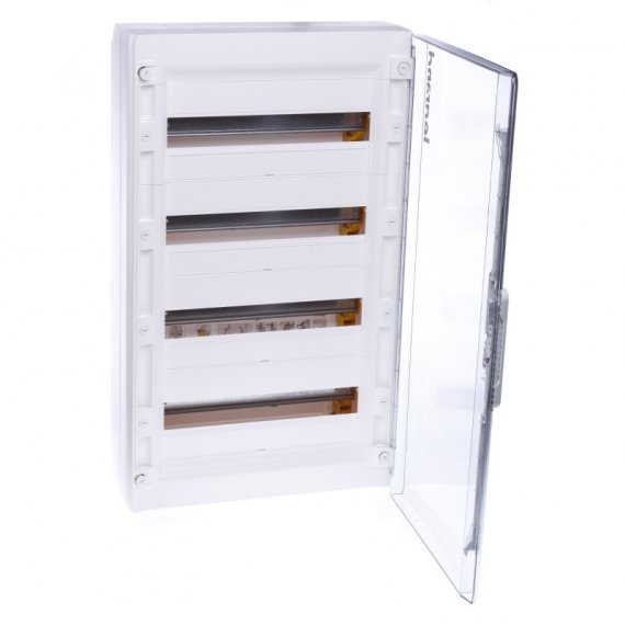 Фотография товара 'Legrand Распределительный щиток XL3 125 - 4 ряда - 72 модуля - 750х450х128 мм 401659'