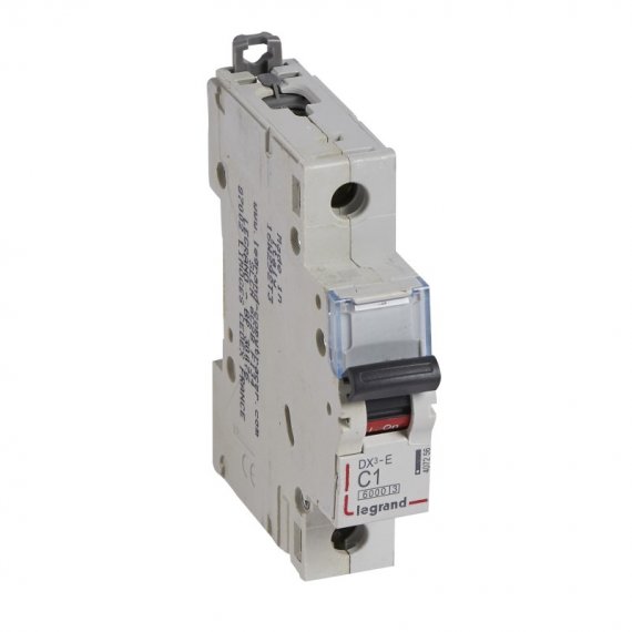Фотография товара 'Legrand Автоматический выключатель DX тип характеристики C, 1 модуль 407256'