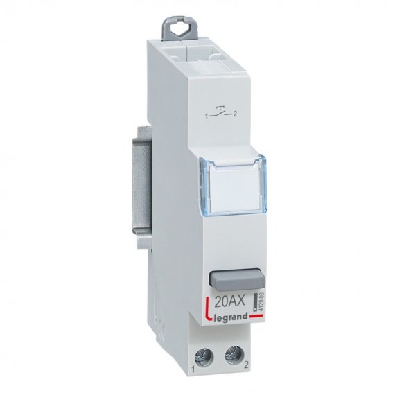 Фотография товара 'Legrand Выключатель кнопочный CX3 НО 412908'