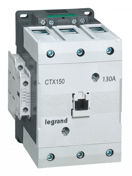 Фотография товара 'Legrand Контактор CTX3 150 3P 130A (AC-3) 2но2нз ~48В 416252'