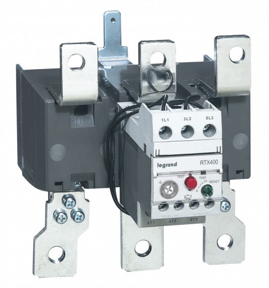 Фотография товара 'Legrand RTX 400 Тепловое реле с дифференциальной защитой 100-160A для контакторов CTX 416787'