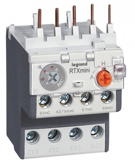 Фотография товара 'Legrand Реле тепловое RTX для мини-контакторов CTX 417089'