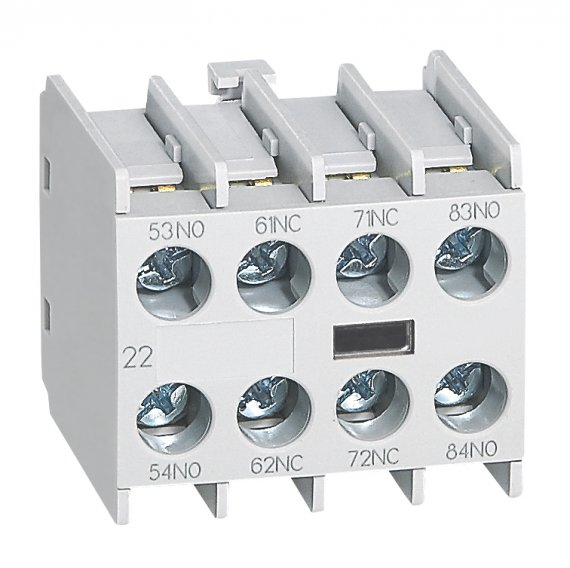 Фотография товара 'Legrand CTX3 Мини Фронтальные вспомогательные контакты 3НО 1НЗ 417154'