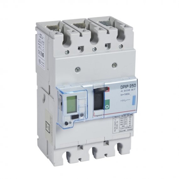 Фотография товара 'Legrand Автоматический выключатель DPX с электронным расцепителем Sg 160A 70kA 3P 420697'