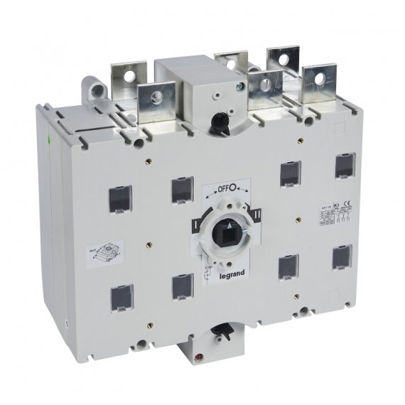 Фотография товара 'Legrand Перекидной выключатель-разъединитель DCX-M - 800 А - типоразмер 4 - 3П 431110'