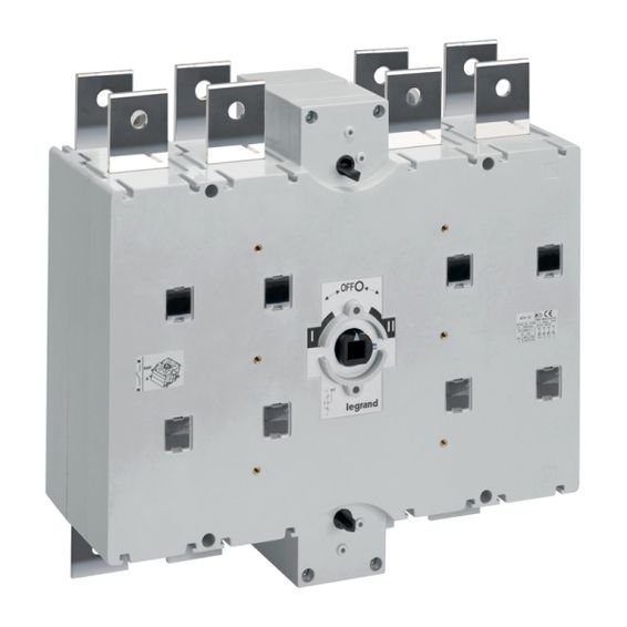 Фотография товара 'Legrand Перекидной выключатель-разъединитель DCX-M - 1000 А - типоразмер 5 - 3П 431111'