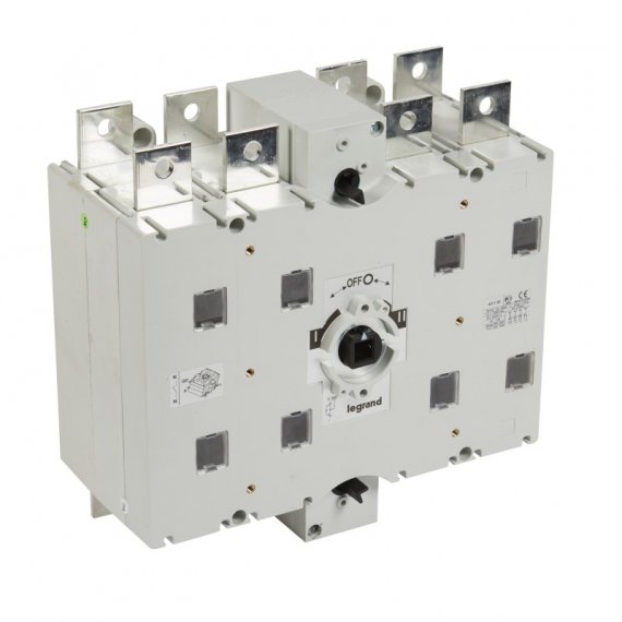 Фотография товара 'Legrand Перекидной выключатель-разъединитель DCX-M - 800 А - типоразмер 4 - 3П+Н 431130'