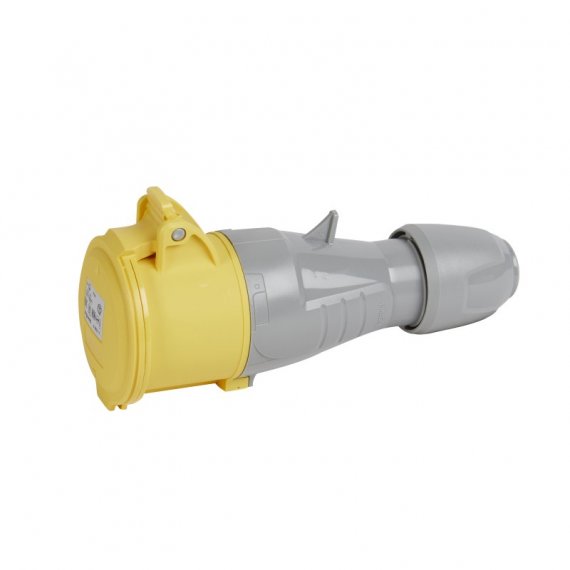 Фотография товара 'Legrand Мобильная розетка - P17 Tempra Pro - IP 44 - 100/130 В~ - 32 A - 2К+З 555211'