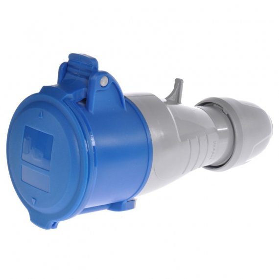 Фотография товара 'Legrand Мобильная розетка - P17 Tempra Pro - IP 44 - 200/250 В~ - 32 A - 2К+З 555214'