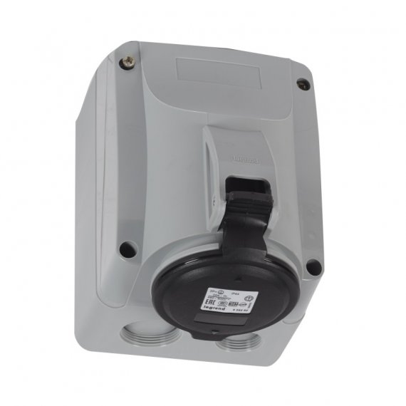 Фотография товара 'Legrand Розетка накладная - 32 А - 3К+З - 500 В - IP 44 555262'