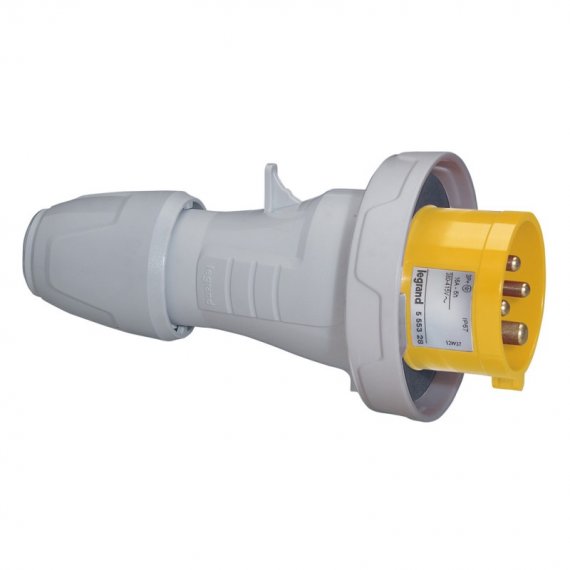 Фотография товара 'Legrand Вилка мобильная - 16 А - 2К+З - 130 В - IP 67 555321'