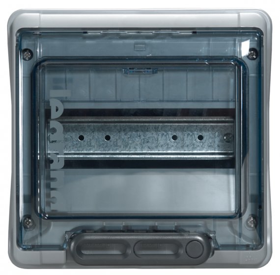 Фотография товара 'Legrand Щиток Plexo 3 - IP 65 - IK 09 - 1 ряд - 40 А - 8 модулей 601978'