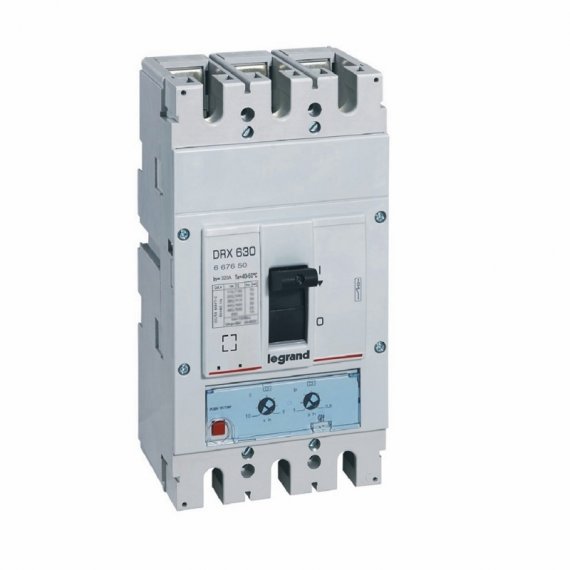 Фотография товара 'Legrand DRX630 термомагнитный 320A 3П 36кА настраиваемый 667650'
